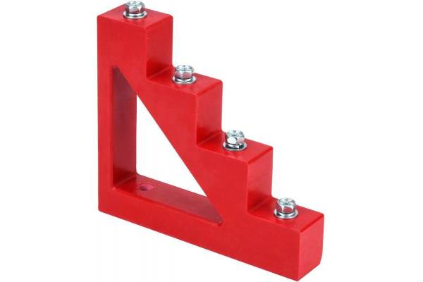 Изолятор ступенчатый ИС4-40 (М8) силовой с болтом IEK YIS11-4-40-B