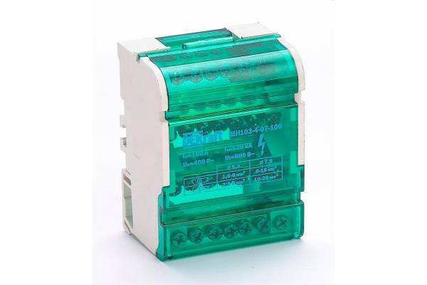 Кросс-модуль на DIN-рейку 4х7 групп 100А ШН-103 SchE 32017DEK