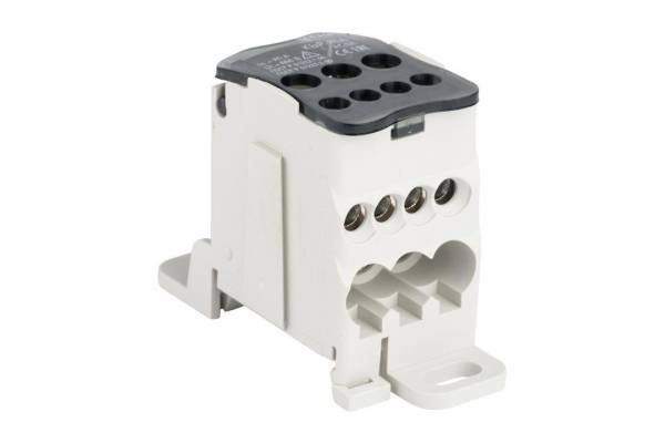 Блок распределительный КРОСС крепеж на панель и DIN КБР-80А EKF plc-kbr80