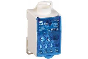 Блок распределительный на DIN-рейку РБД-250А IEK RBD-250