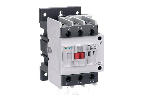 Контактор КМ-103 65А 220В AC3 1НО+1НЗ SchE 22138DEK