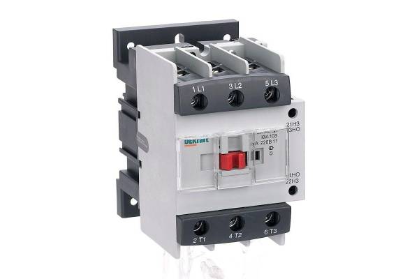 Контактор КМ-103 95А 220В AC3 1НО+1НЗ SchE 22148DEK