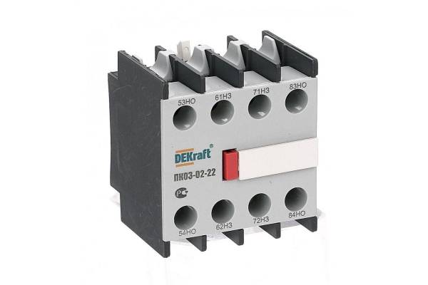 Приставка контактная доп. контакты 2НО+2НЗ лицев. SchE 24105DEK