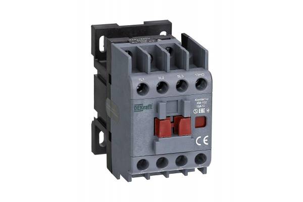 Контактор КМ-102 3п/18А 1НО 230В AC DEKraft 22003DEK