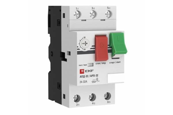 Выключатель авт. защиты двиг. АПД-32 24-32А EKF apd2-24-32