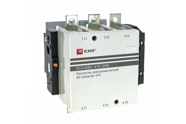 Контактор КТЭ 265А 230В NO EKF ctr-b-265
