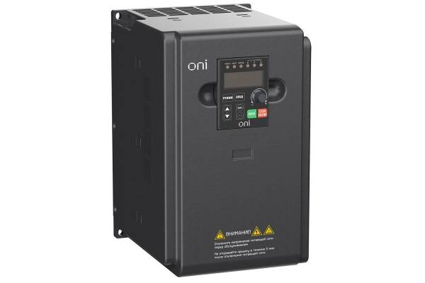 Преобразователь частоты A150 380В 3ф 5.5кВт 13А встроенный торм. модуль ONI A150-33-55NT