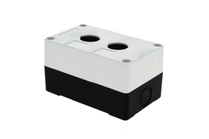 Корпус КП 102 2 кнопки белый EKF cpb-102-w