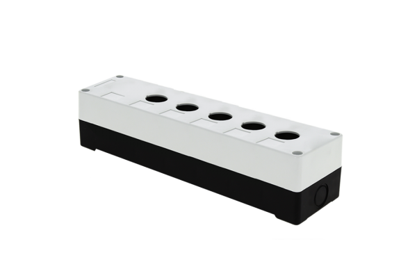 Корпус КП105 5 кнопок бел. EKF cpb-105-w