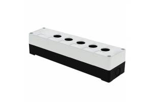 Корпус КП105 5 кнопок бел. EKF cpb-105-w