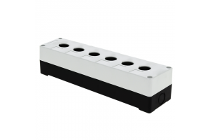Корпус КП106 6 кнопок бел. EKF cpb-106-w