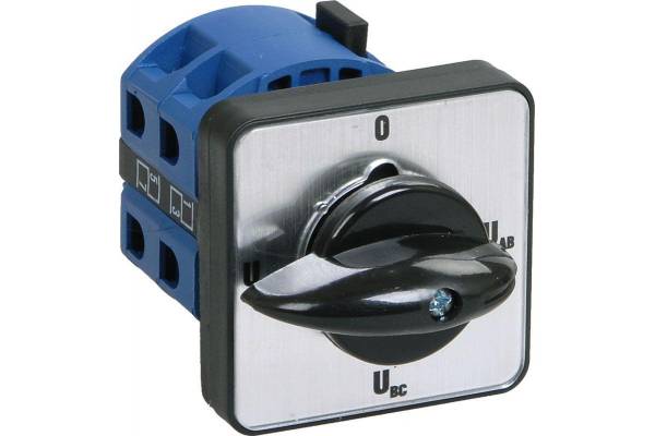 Переключатель кулачковый ПКП63-13/0 63А на 2 полож. откл. - вкл. 400В IEK BCS13-063-1