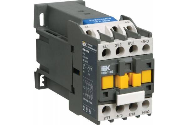 Контактор КМИп-11210 12А 24В/АС3 1НО IEK KMD11-012-024-10
