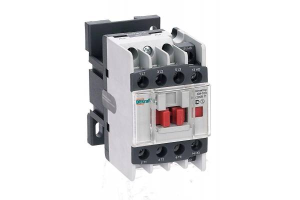 Контактор КМ-103 9А 380В AC3 1НО+1НЗ SchE 22104DEK