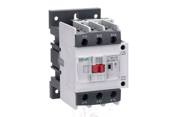 Контактор КМ-103 40А 220В AC3 1НО+1НЗ SchE 22128DEK