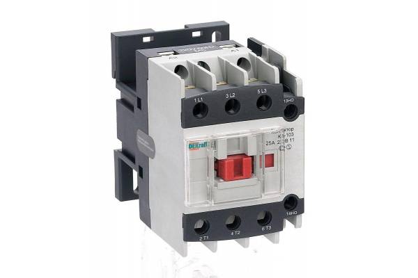 Контактор КМ-103 25А 220В AC3 1НО+1НЗ SchE 22118DEK
