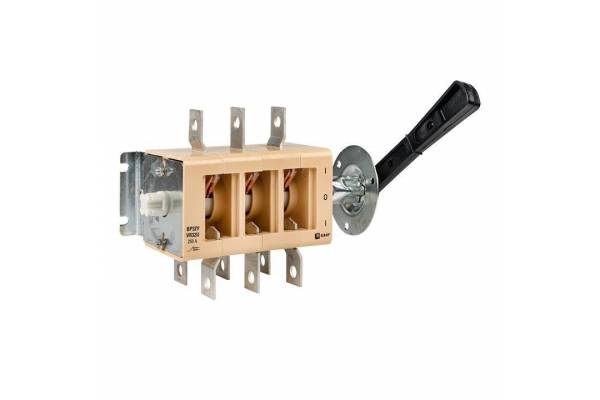 Выключатель-разъединитель ВР32У-35B71250 250А 2 напр. с дугогасит. камерами съемная лев./прав. рукоятка MAXima EKF uvr32-35b71250