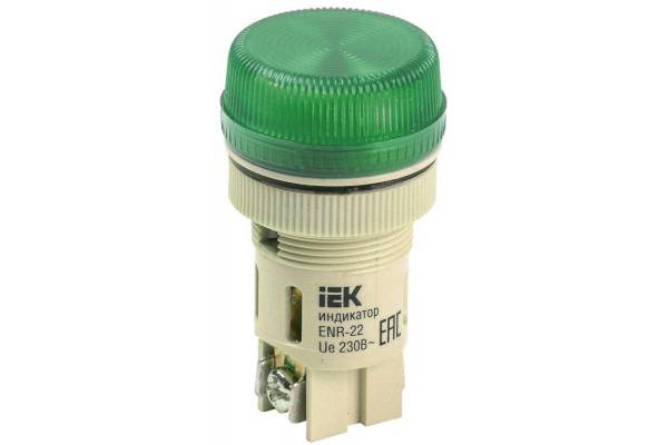 Арматура светосигнальная ENR-22 зел. IEK BLS40-ENR-K06