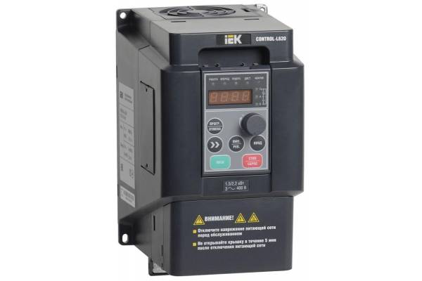 Преобразователь частоты CONTROL-L620 380В 3ф 2.2-4кВт IEK CNT-L620D33V022-004TE