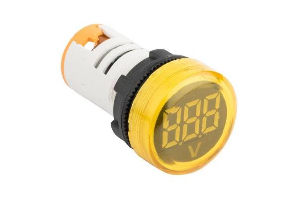 Индикатор значения напряжения ED16-22VD желт. PROxima EKF ed16-22vd-y