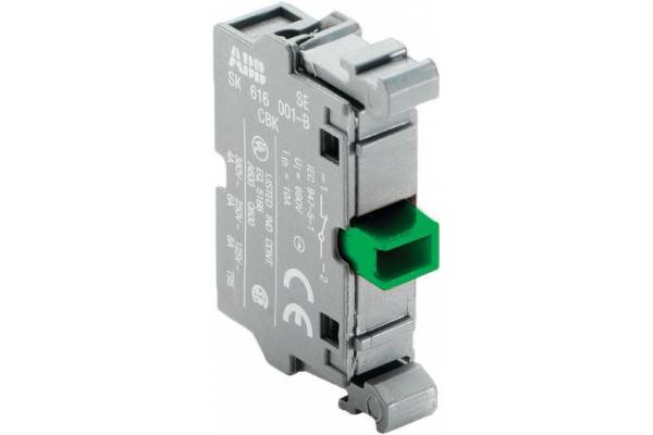 Блок контактов MCB-10 фронт. монтаж 1НО ABB 1SFA611610R1001