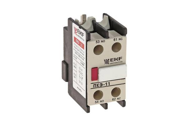 Приставка конт. ПКЭ-11 1НО+1НЗ EKF ctr-sc-23