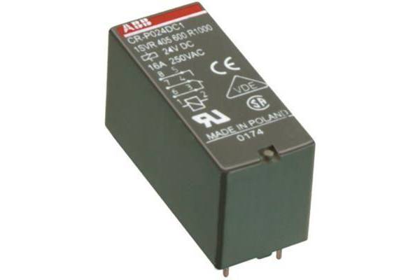 Реле CR-P024DC2 24B DC 2ПК (8A) ABB 1SVR405601R1000