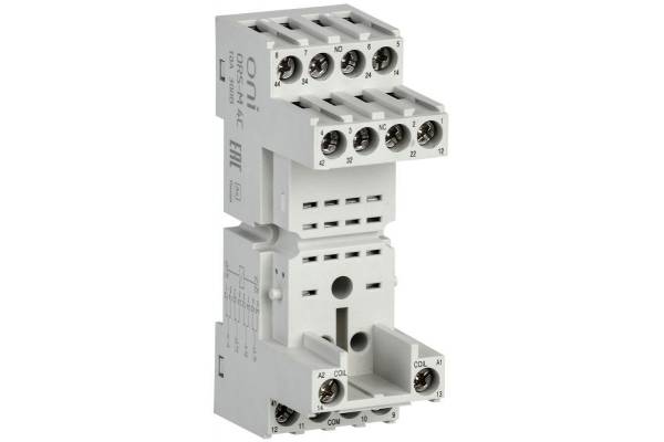 Розетка ORS-M для реле ORM 4C ONI ORS-M-1-4-G