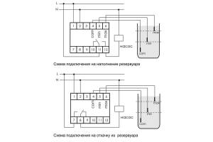 Реле уровня PZ-829 (двухуровневый монтаж на DIN-рейке 35мм 230В AC 2х16А 2перкл. IP20) F&F EA08.001.002
