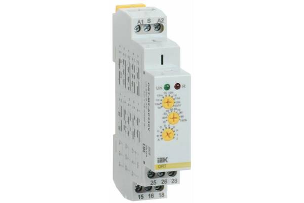Реле времени многофункц. ORT 2 контакта 230В AC IEK ORT-M2-AC230V