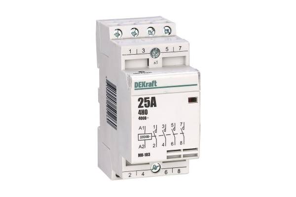 Контактор модульный МК-103 4НО 25А 230В SchE 18067DEK