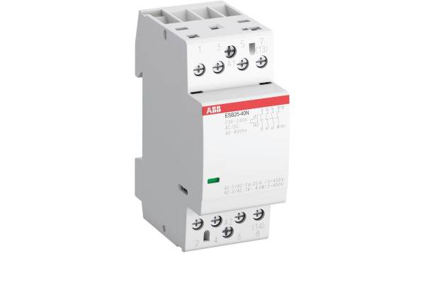 Контактор ESB25-40N-06 модульный (25А АС-1 4НО) катушка 230В AC/DC ABB 1SAE231111R0640