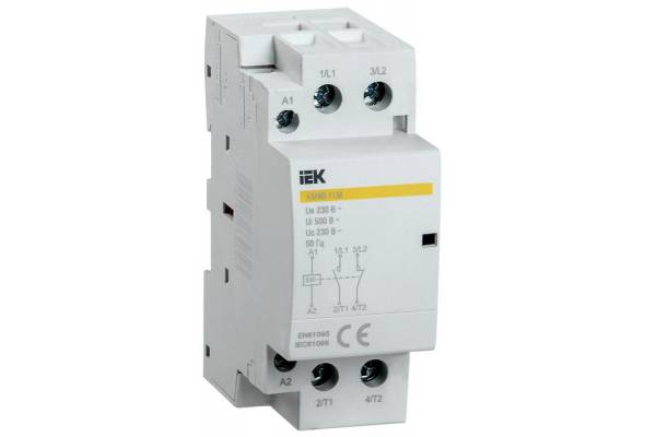 Контактор модульный КМ40-11М AC IEK MKK11-40-11