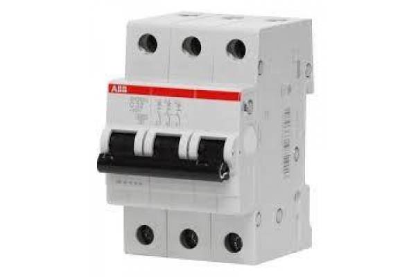 Выключатель автоматический модульный 3п C 40А 6кА SH203 C 40 ABB 2CDS213001R0404
