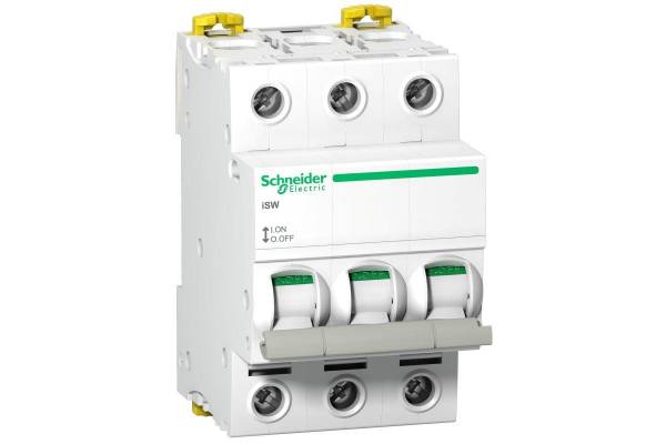 Выключатель нагрузки 3п 63А iSW SchE A9S65363
