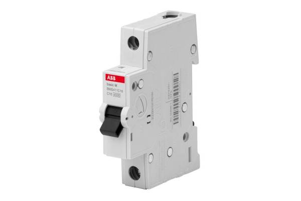 Выключатель автоматический модульный 1п C 50А 4.5кА Basic M BMS411C50 ABB 2CDS641041R0504