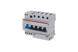 Выключатель авт. диф. тока 4п 6мод. C 25А 30мА тип AC 6кА DS204 ABB 2CSR254001R1254