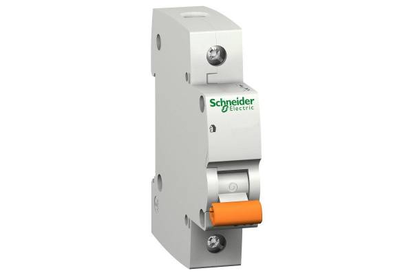 Выключатель автоматический модульный 1п C 40А 4.5кА BA63 Домовой SchE 11207