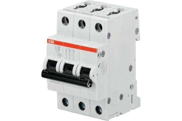 Выключатель автоматический модульный 3п B 25А 6кА S203 B25 ABB 2CDS253001R0255