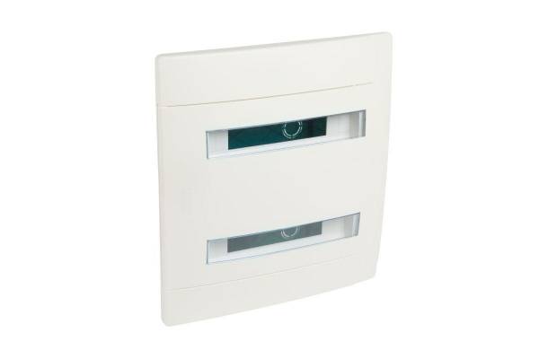 Бокс СП Practibox 2х12 мод. с шинами N и PE IP40 бел/бел. двер. Leg 601118