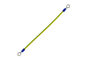Поводок заземления 2 наконечника L200 EKF ak-3-6