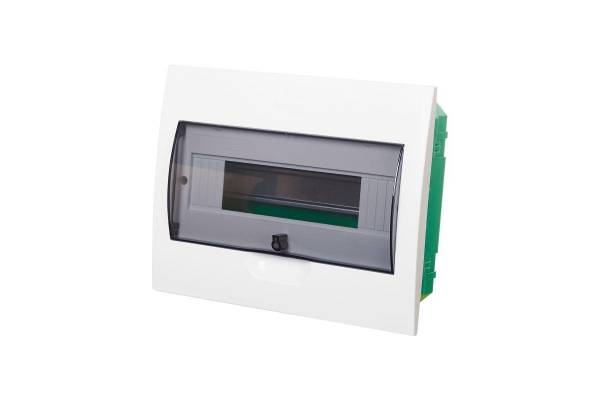 Бокс СП EASY9 встраив. с прозр. дверью 1ряд 12мод. SchE EZ9E112S2FRU