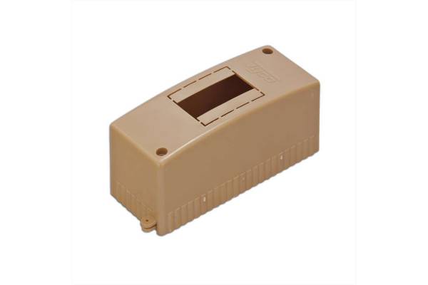 Бокс ОП Тусо 2мод. IP30 коричн. Рувинил 68022К