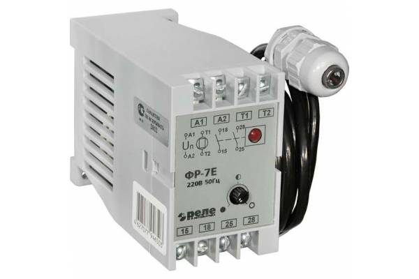 Фотореле ФР-7Е 220В 50Гц (8..20лк. 1.5м/кабель 8А 2НО) Реле и Автоматика A8222-77946503