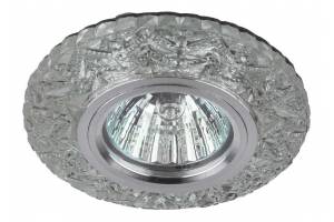 Светильник DK LD4 SL/RGB декор cо светодиодной подсветкой (мультиколор) прозр. ЭРА Б0019207