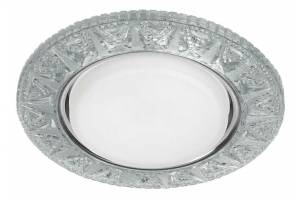 Светильник DK LD22 SL/WH GX53 точечный; декор со светодиодной подсветкой прозр. ЭРА Б0029625