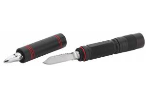 Фонарь MB-603 АРМИЯ РОССИИ универс. Кастет 1.5Вт алюм. нож; молоток 1хАА блист. ЭРА Б0030196