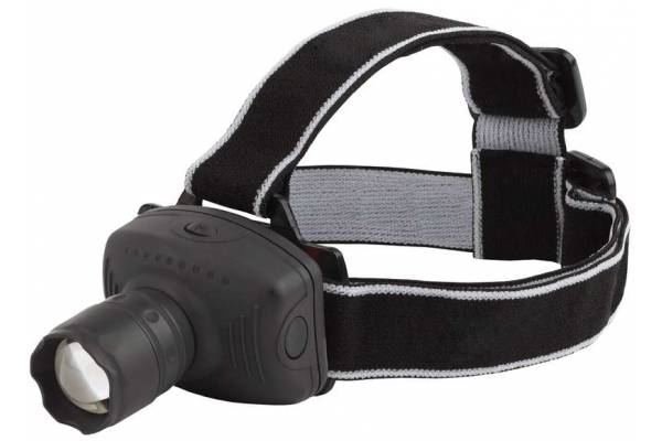 Фонарь GB-301 налобный 3Вт 3хААА  карт. упак. Трофи Б0030187