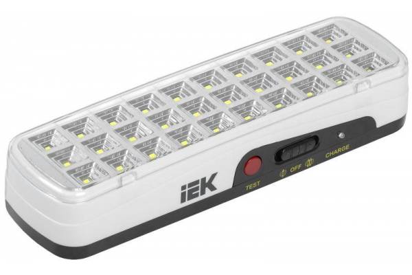 Светильник ДБА 3926 аккумулятор 3ч 3Вт IEK LDBA0-3926-30-K01