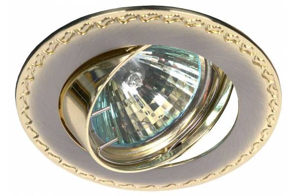 Светильник KL23А SN/G литой поворот. 